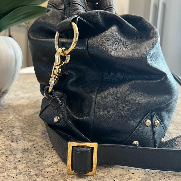 BADGLEY MISCHKA Black Leather Bag - Picture 4 of 16